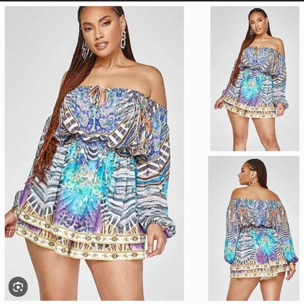 Fashion to Figure Garnerstyle X FTF Romper NWT size 4x